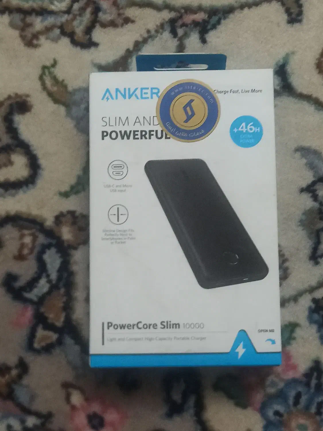 پاوربانک ۱۰۰۰۰ انکر مدل A1229 با گارانتی ایستا|لوازم جانبی موبایل و تبلت|تهران, خواجه نصیر طوسی|دیوار