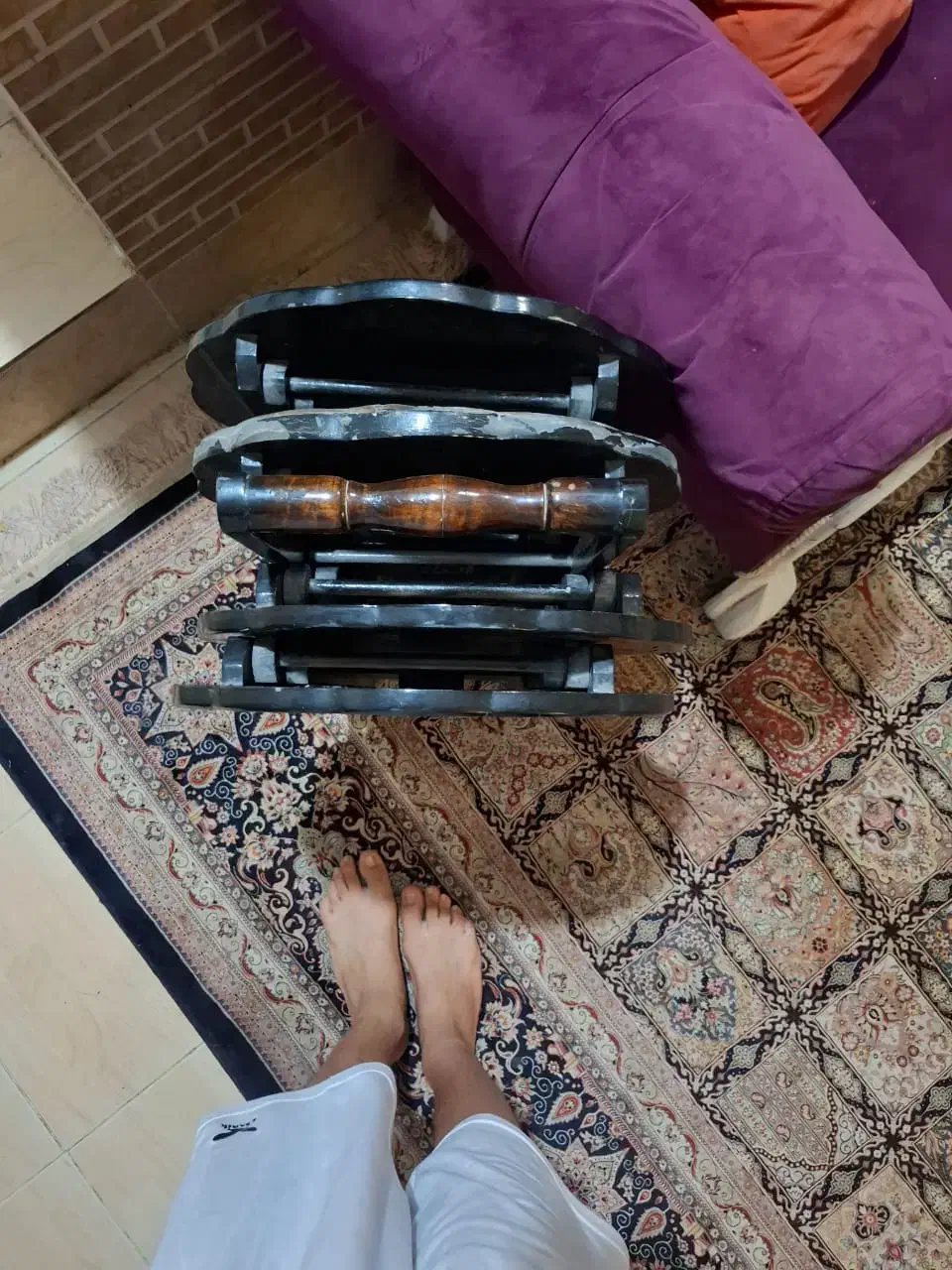 میز چوبی چهار عدد|میز و صندلی غذاخوری|آبادان, |دیوار