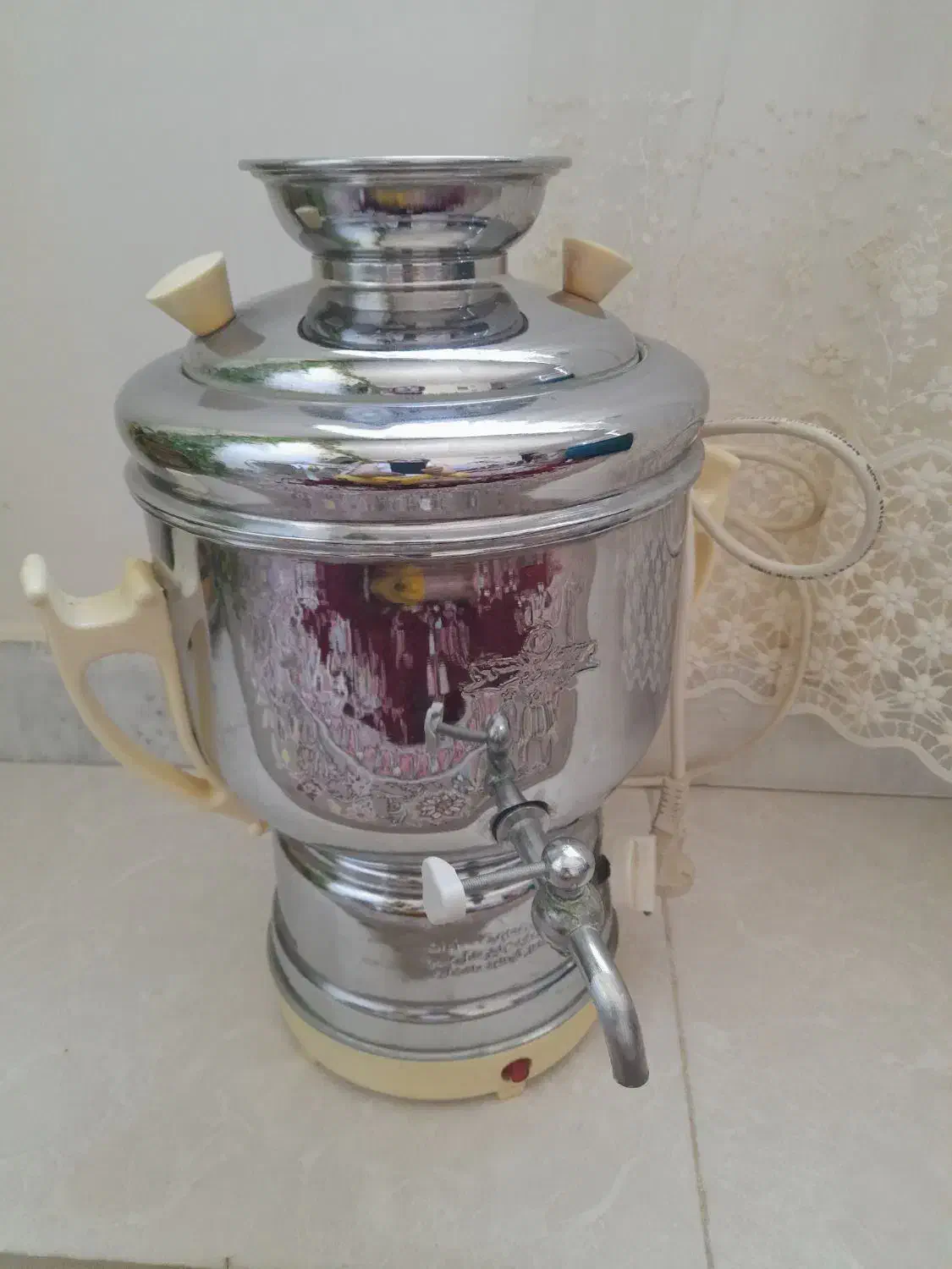 سماور برقی ۶لیتری اتوماتیک|سماور، چای‌ساز، قهوه‌ساز|مراغه, |دیوار