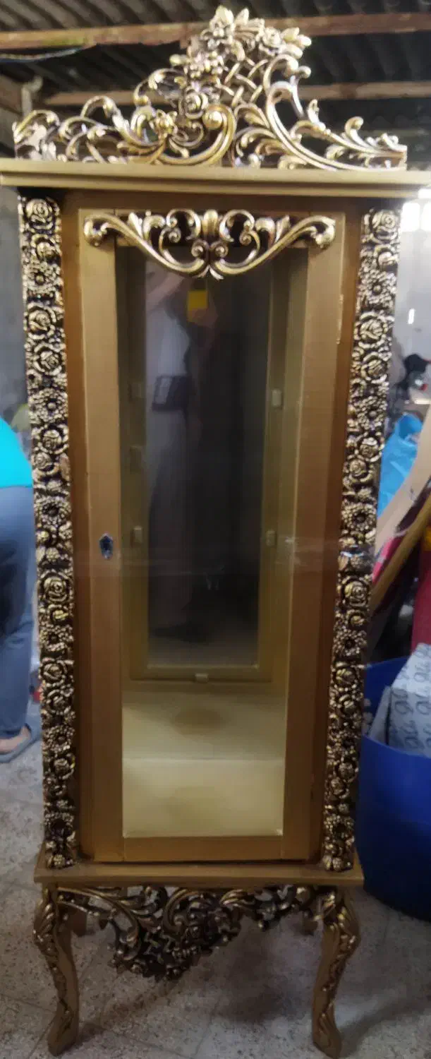 بوفه طلایی|بوفه، ویترین، کنسول|کاشمر, |دیوار