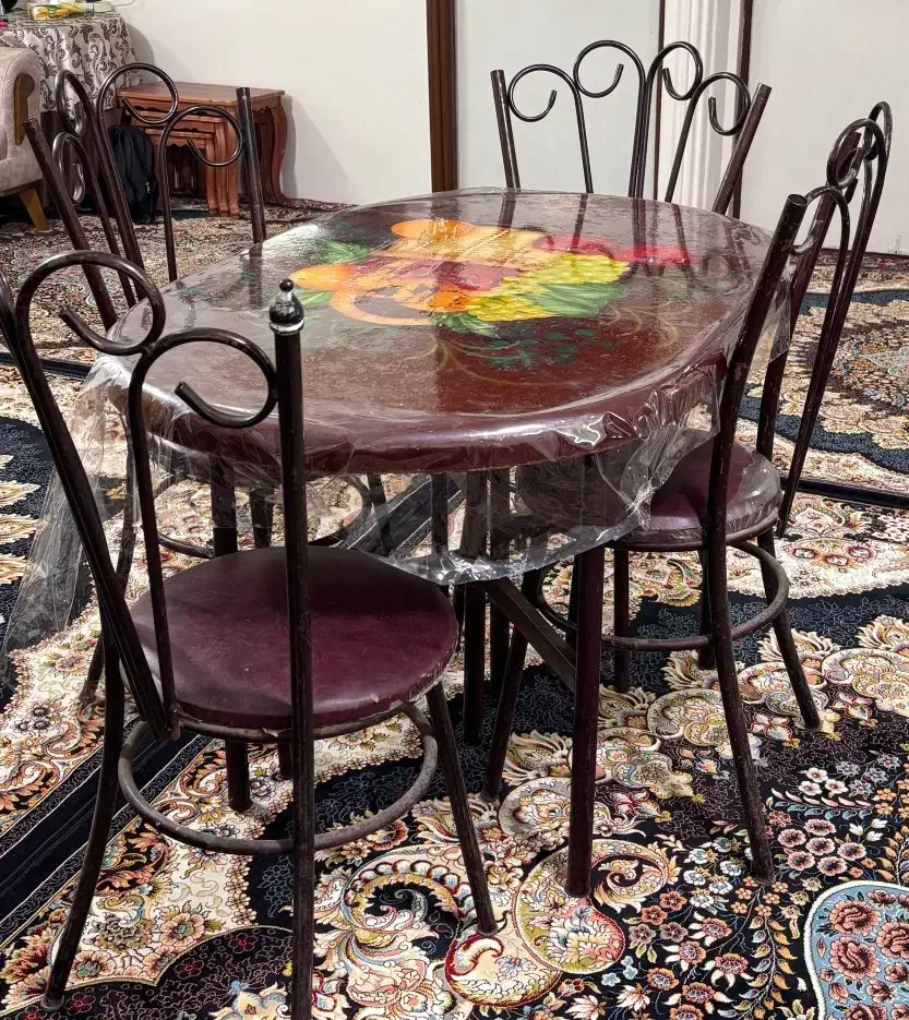 میز ناهار خوری 4 نفره|میز و صندلی غذاخوری|بابل, |دیوار