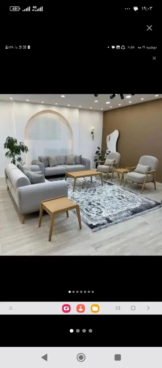 مبل ارزان میخوای بیا اول قلعه|مبلمان خانگی و میز عسلی|قروه, |دیوار