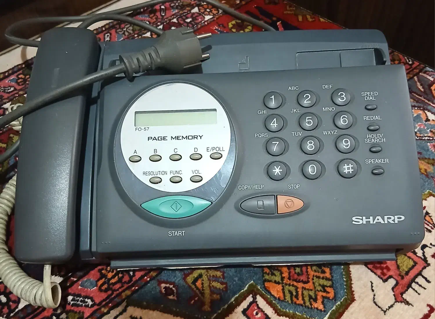 تله فکس، شارپ F130. کم کارکرد|پرینتر، اسکنر، کپی، فکس|تهران, آجودانیه|دیوار