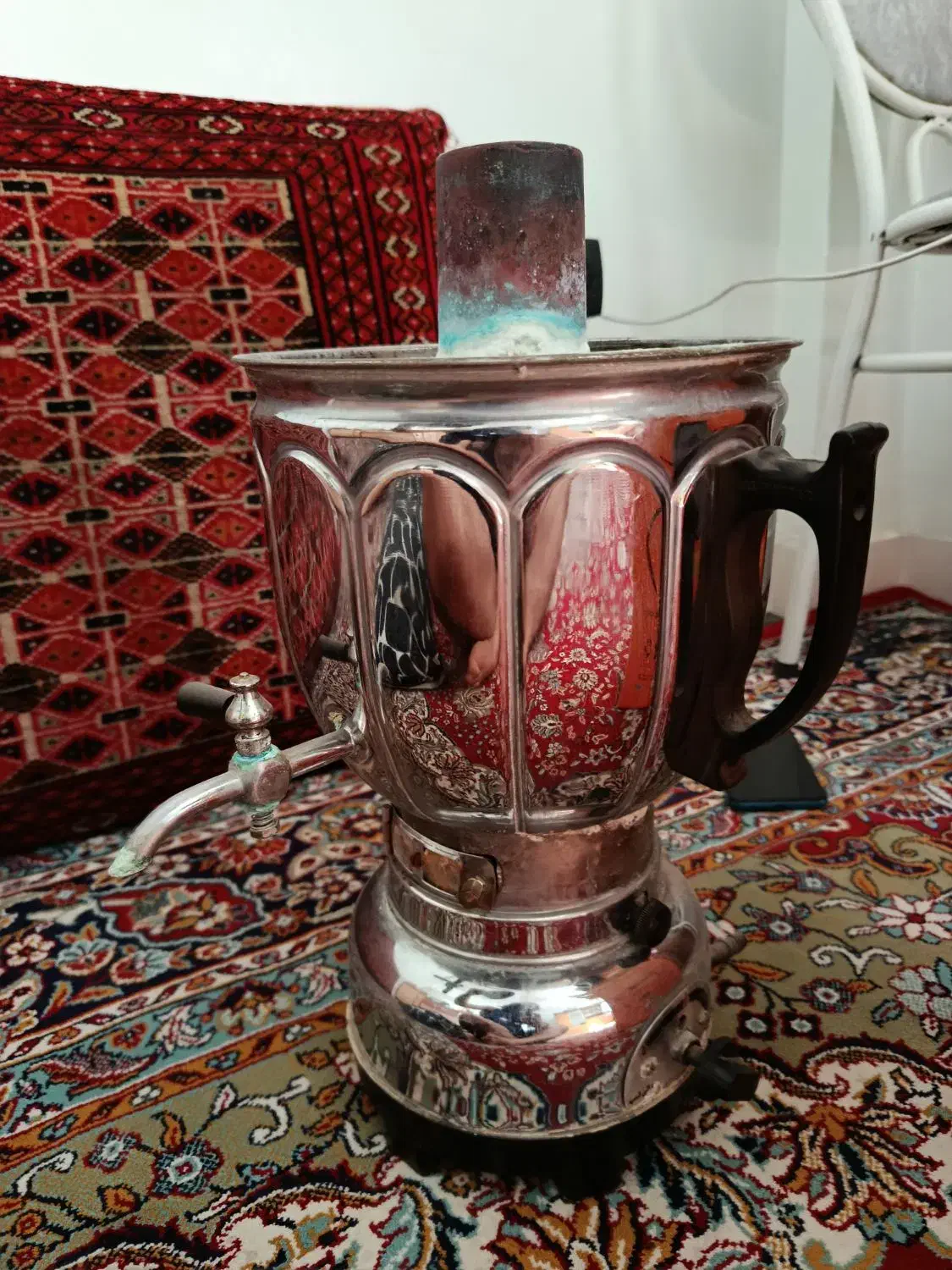 سماور گازی آپولون مدل ماری 5لیتری|سماور، چایساز، قهوهساز|قم, مسکن مهر|دیوار