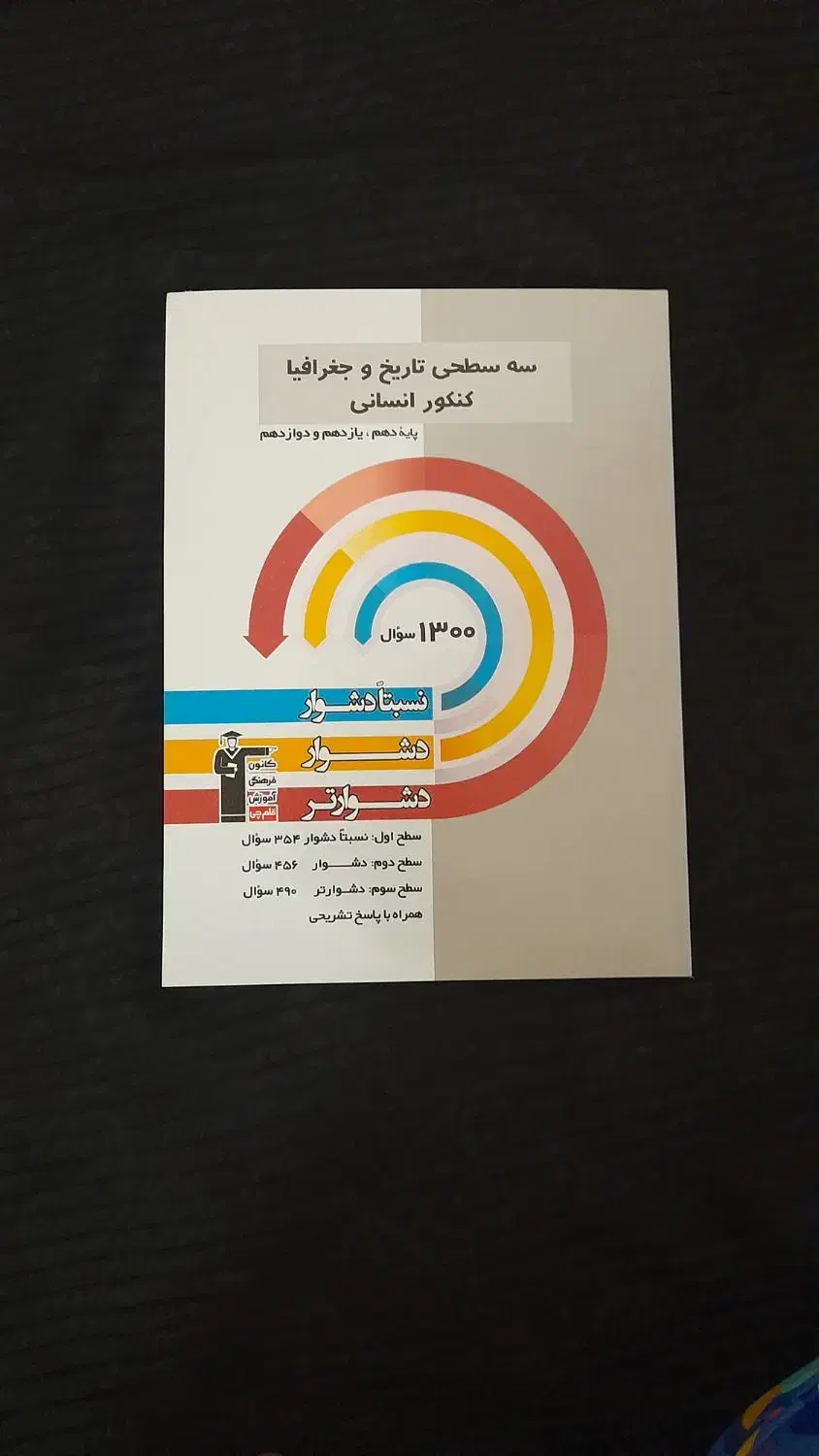 کتاب تست کنکور انسانی نو|کتاب و مجله آموزشی|قم, پردیسان|دیوار