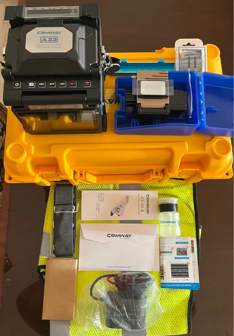 دستگاه فیوژن فیبر نوری A33 COMWAY کام وی|مودم و تجهیزات شبکه|تهران, قبا|دیوار