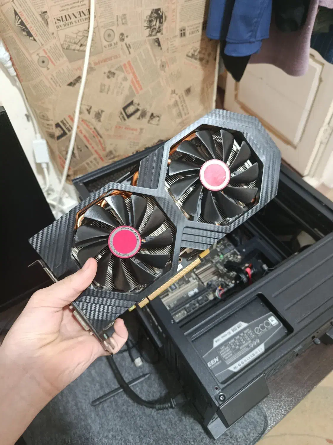 کارت گرافیک rx 580 8g|قطعات و لوازم جانبی رایانه|لاهیجان, پردسر|دیوار
