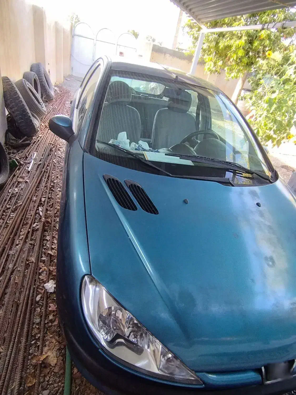 ماشین ۲۰۶کم کاردوررنگ مدل۹۵|خودرو سواری و وانت|منوجان, |دیوار