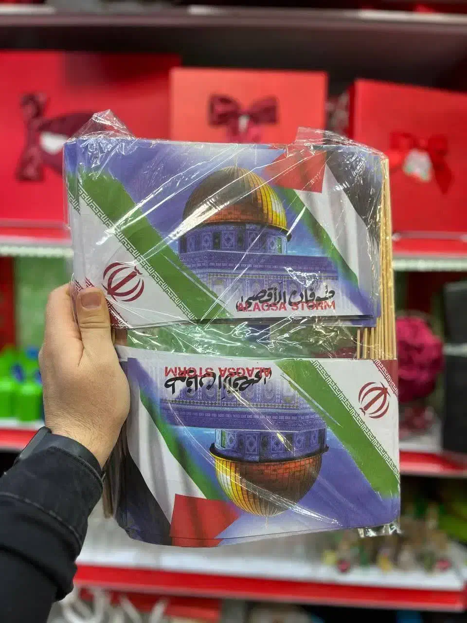 پرچم فلسطین وسردار سلیمانی|اسباب‌‌بازی|ری, دولت‌آباد|دیوار