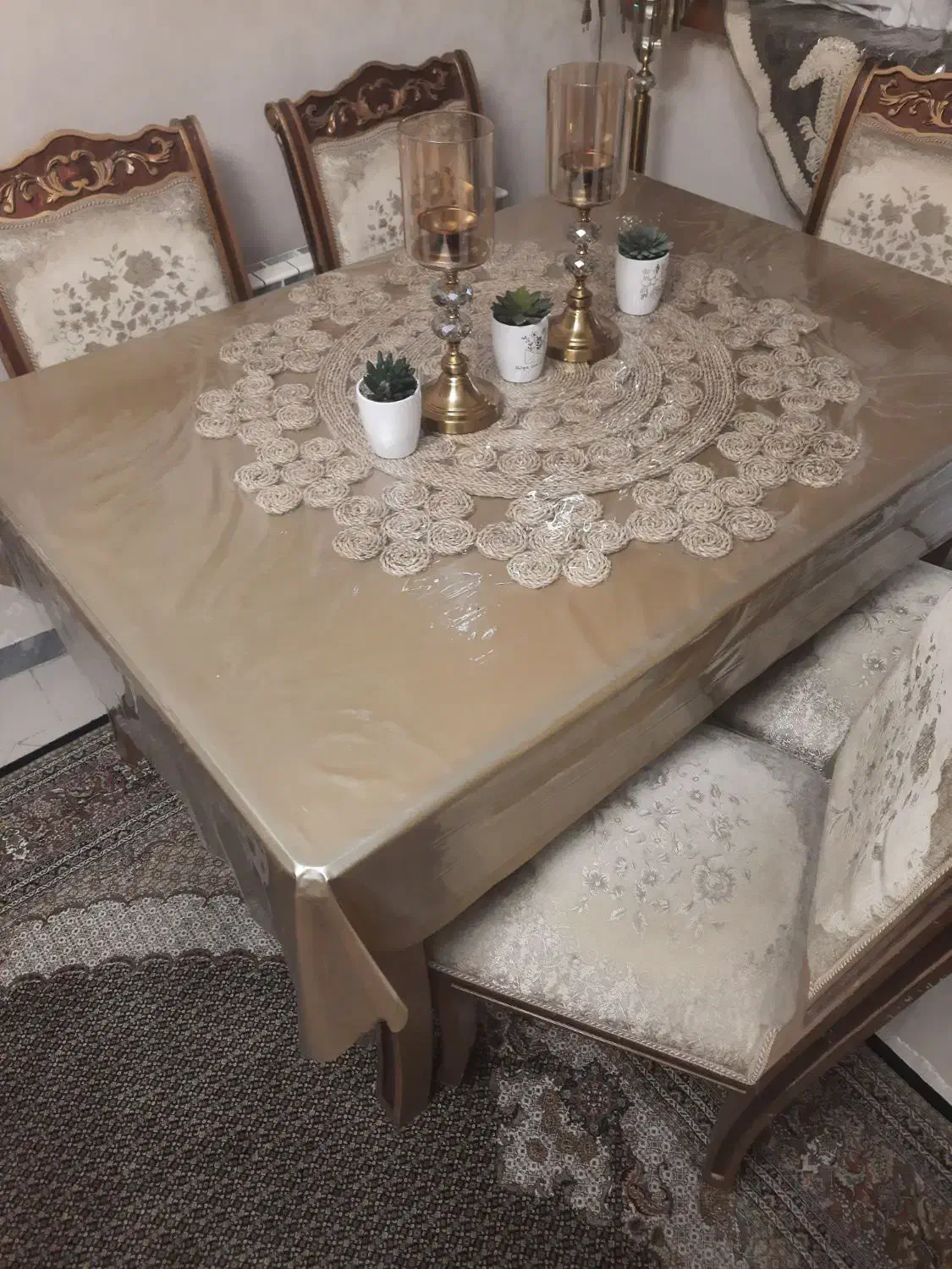 میز ناهار خوری ۶ نفره|میز و صندلی غذاخوری|قزوین, |دیوار