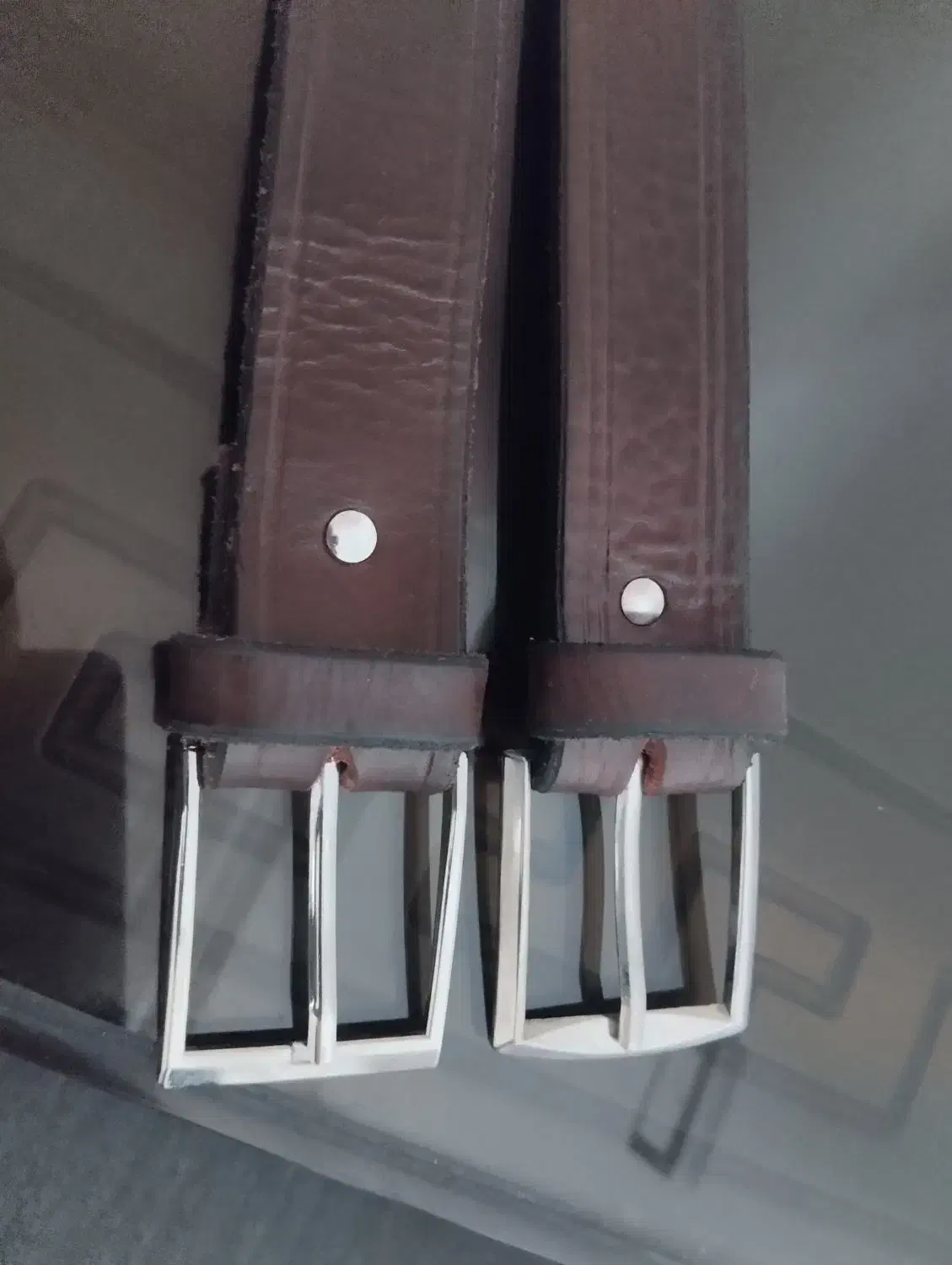 دو عدد کمربند چرمی اصل|کیف، کفش، کمربند|شیراز, میرزاکوچک خان|دیوار