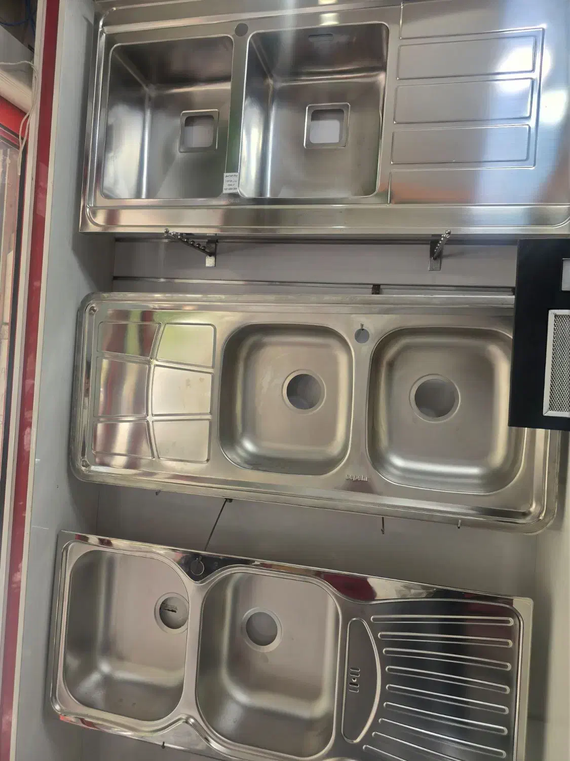 فروش ویژه شیرالات اهرمی سینک سرامیکی هود توکار TR4|مصالح و تجهیزات ساختمان|مشهد, محمدآباد|دیوار