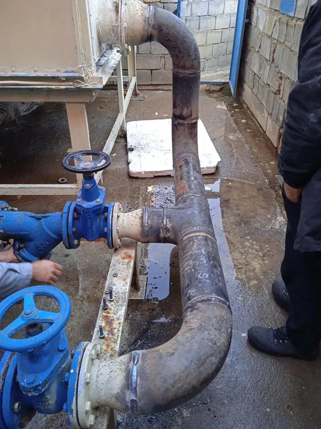 لوله کشی گاز جوشکاری سیار|خدمات پیشه و مهارت|پیشوا, |دیوار