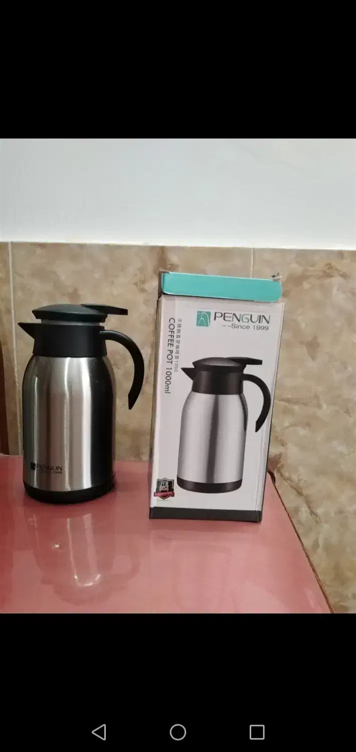فلاسک یک لیتری مارک اصل یک میلیون|ظروف نگهدارنده، پلاستیکی، یک‌بارمصرف|دماوند, گیلاوند|دیوار
