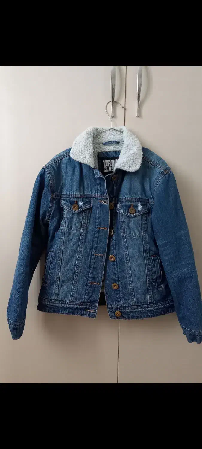 کت جین خزدار|لباس|بیجار, |دیوار