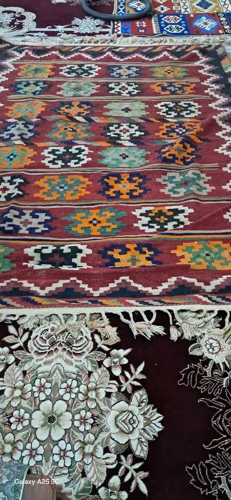 گلیم دست بافت|گلیم، جاجیم، گبه|سیرجان, |دیوار