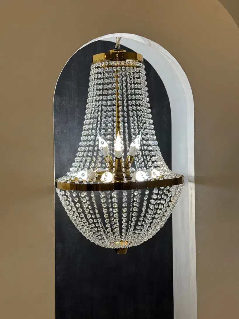 لوسترگلابی|لوستر و چراغ آویز|صومعهسرا, |دیوار