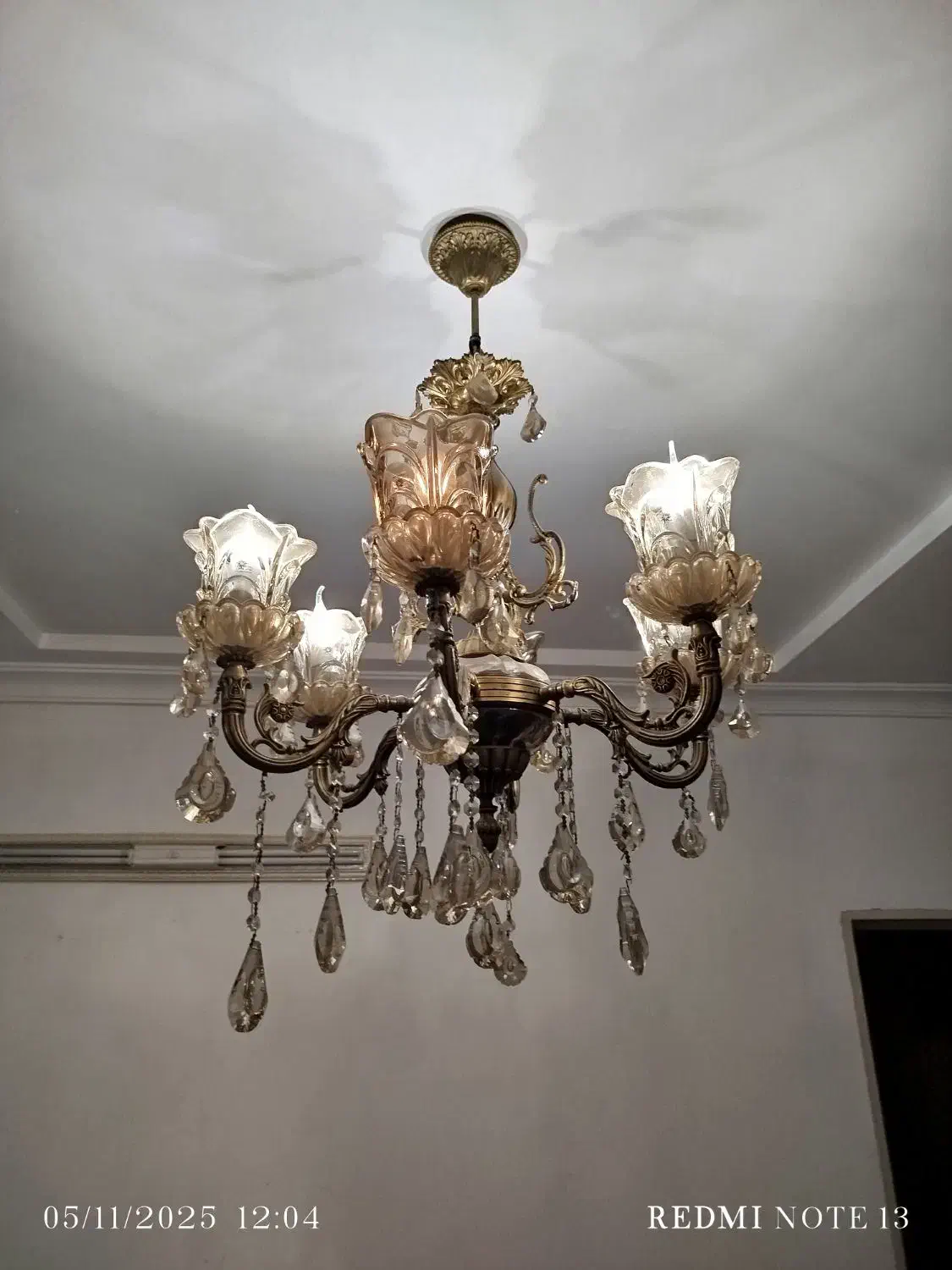 ۱جفت لوستر|لوستر و چراغ آویز|گرگان, |دیوار