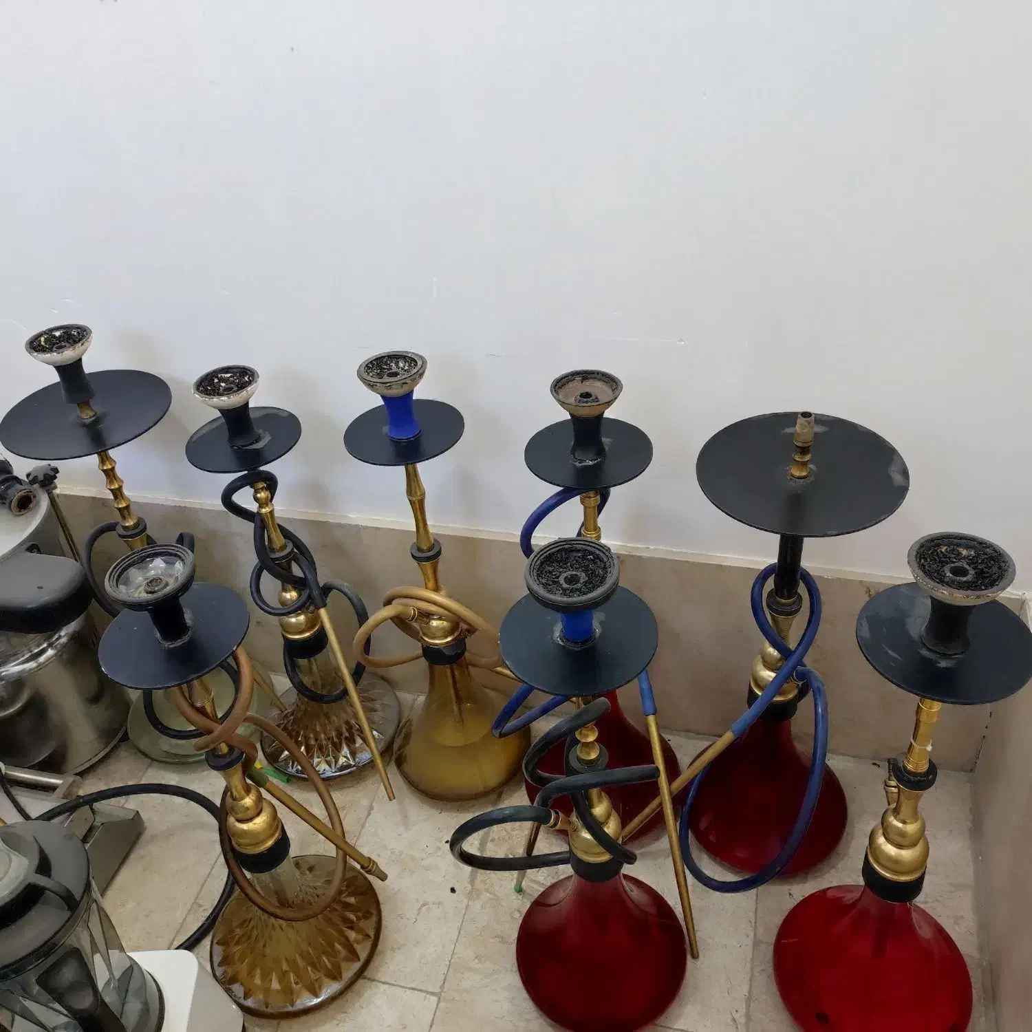 فروش ۱۰ عدد قلیون برنج|کلکسیون و سرگرمی|کوهدشت, |دیوار