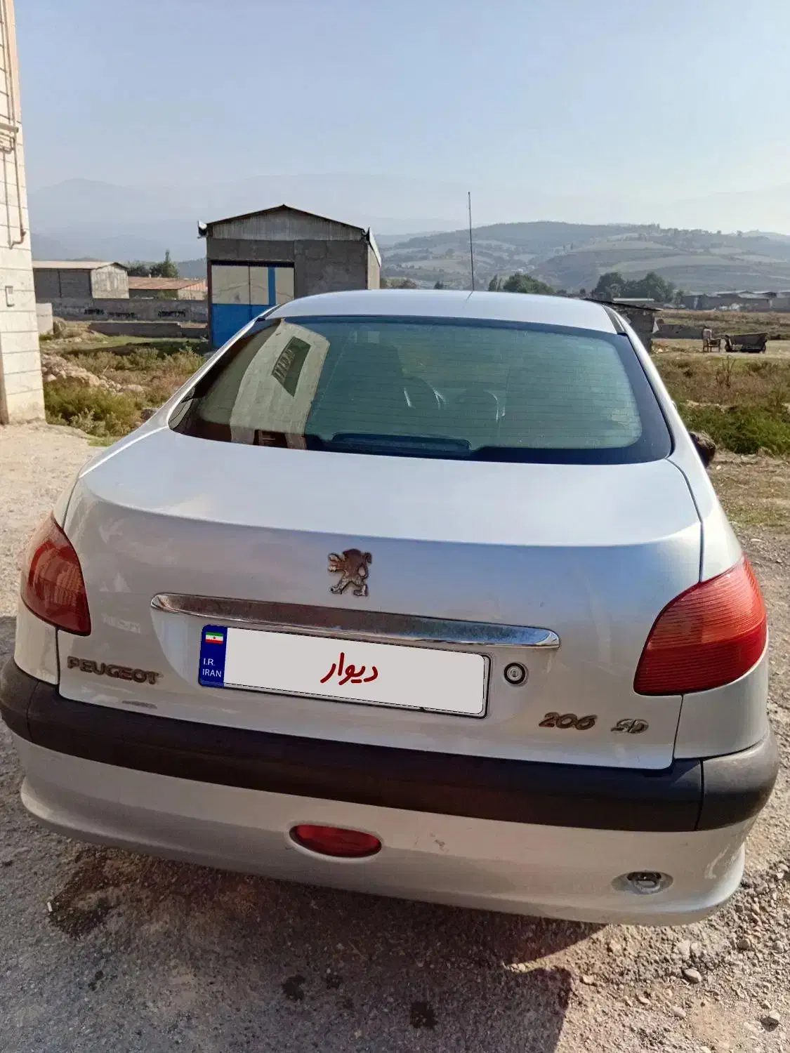 ۲۰۶sd آریان|خودرو سواری و وانت|گرگان, |دیوار