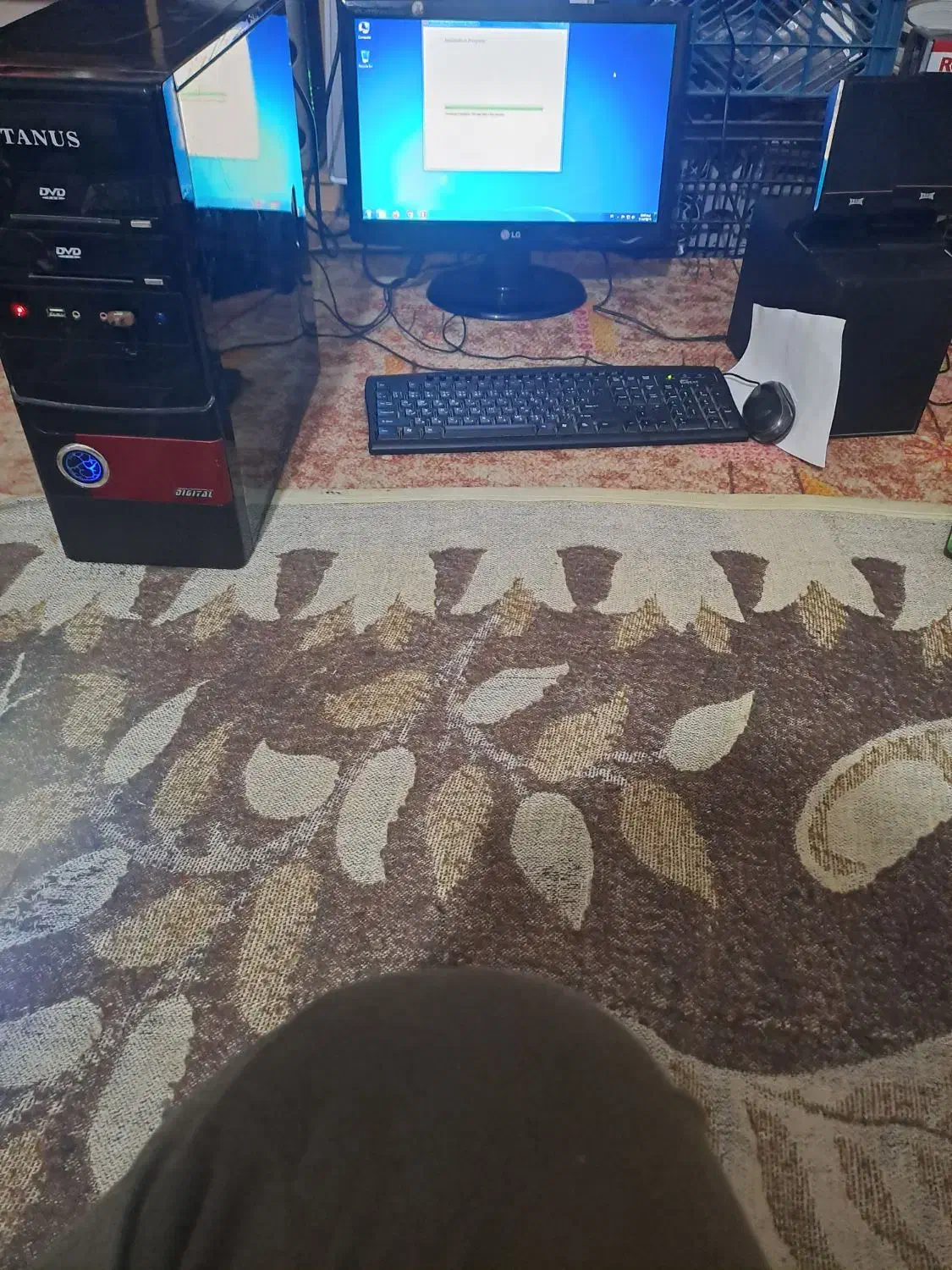 کامپیوتر سیستم کامل|رایانه رومیزی|قم, نیروگاه|دیوار