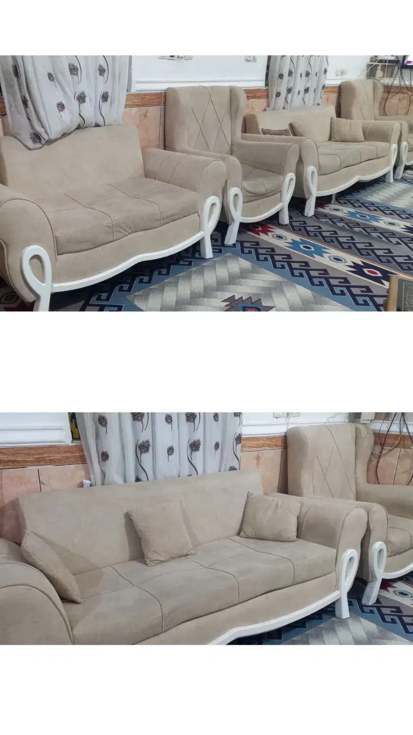 مبل ۷ نفره|مبلمان خانگی و میز عسلی|دهدشت, |دیوار