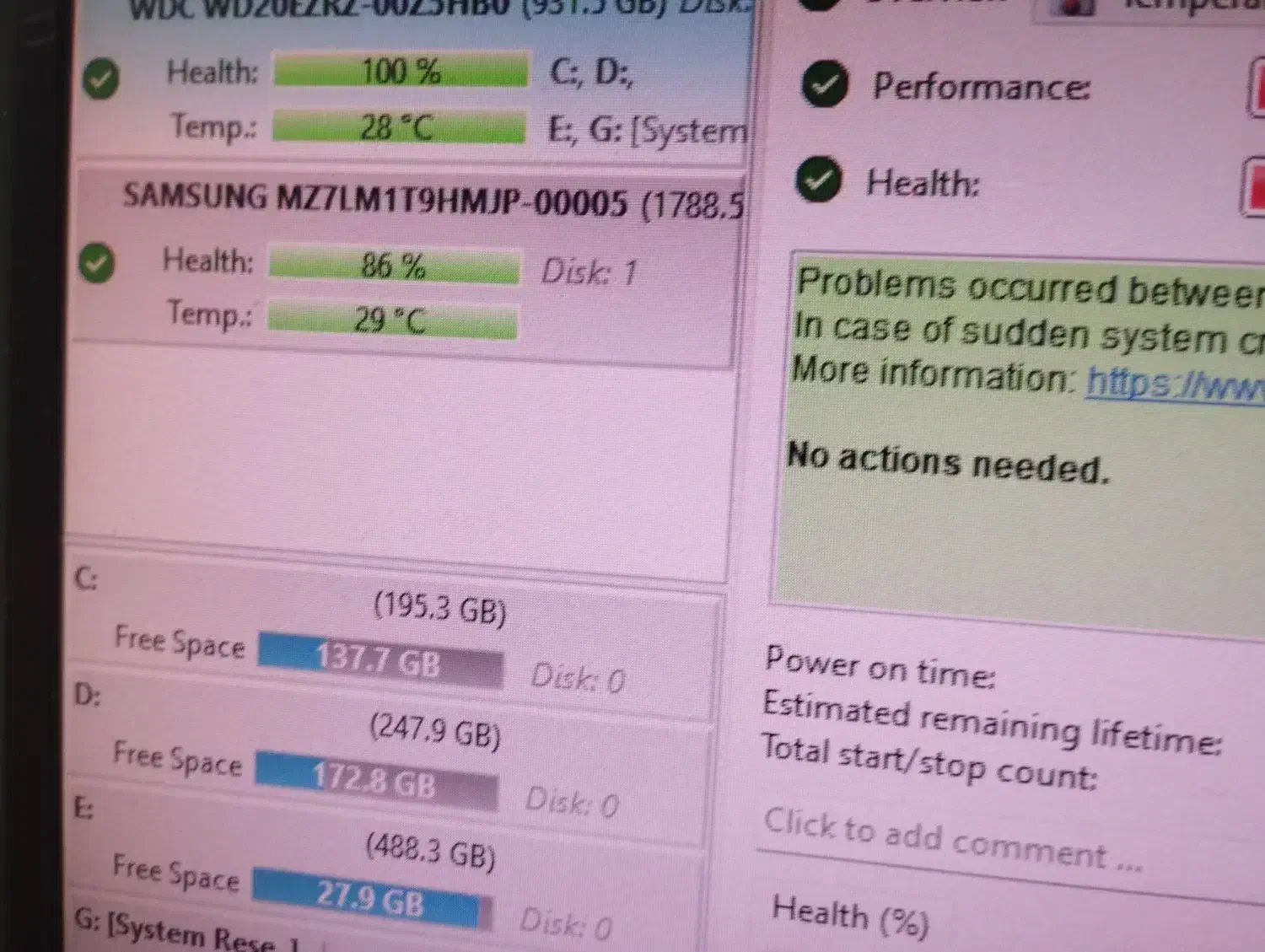 فروش هارد SSD دوترابایت سامسونگ|قطعات و لوازم جانبی رایانه|تهران, اتابک|دیوار