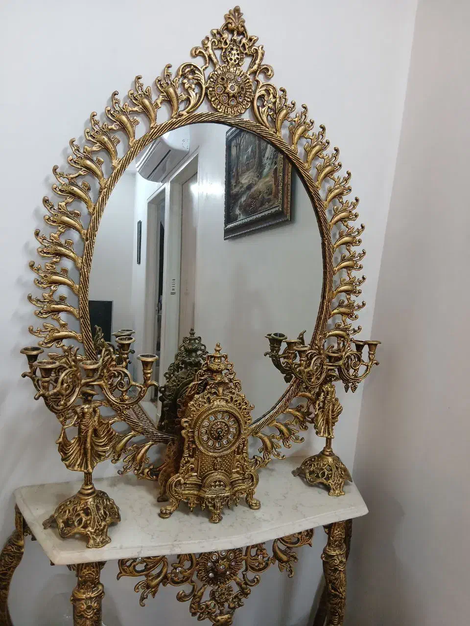 آینه و کنسول|بوفه، ویترین، کنسول|بروجرد, |دیوار