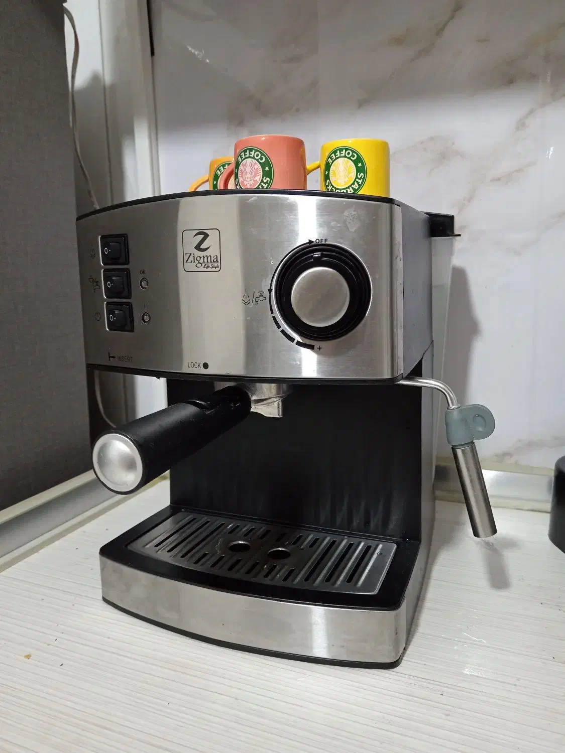 اسپروساز خانگی زیگما|سماور، چای‌ساز، قهوه‌ساز|گرگان, |دیوار