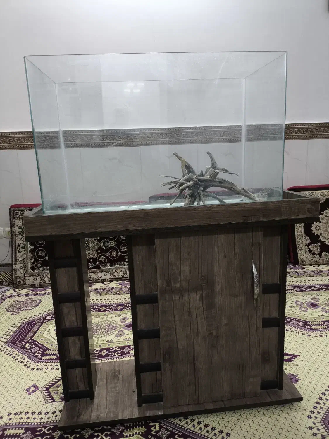 اکواریوم 70*40 همرا با تمام وسایل و میز ام دی اف|لوازم جانبی حیوانات|پاکدشت, شهرک امام رضا|دیوار