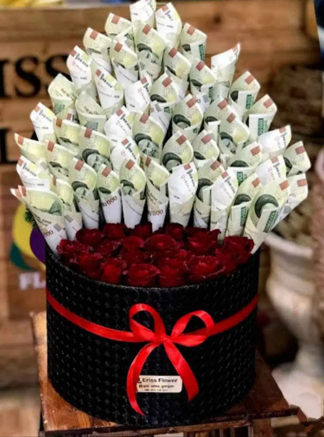 گل روبانی و بوکت پروانه ای|گل مصنوعی|میاندوآب, |دیوار