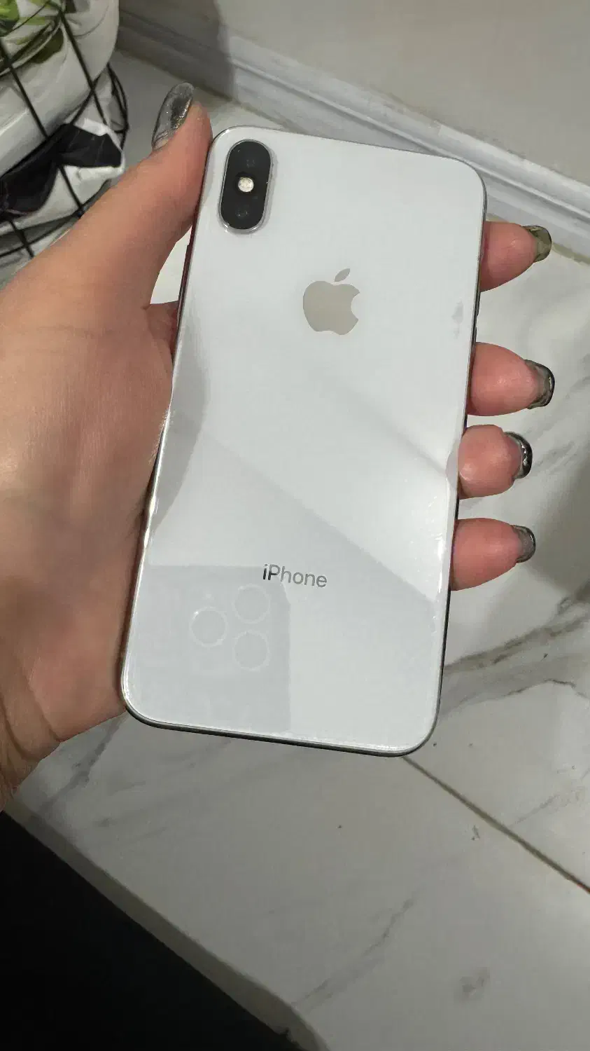 گوشی آیفون ایکس سفید ۶۴ گیگ|موبایل|رفسنجان, |دیوار