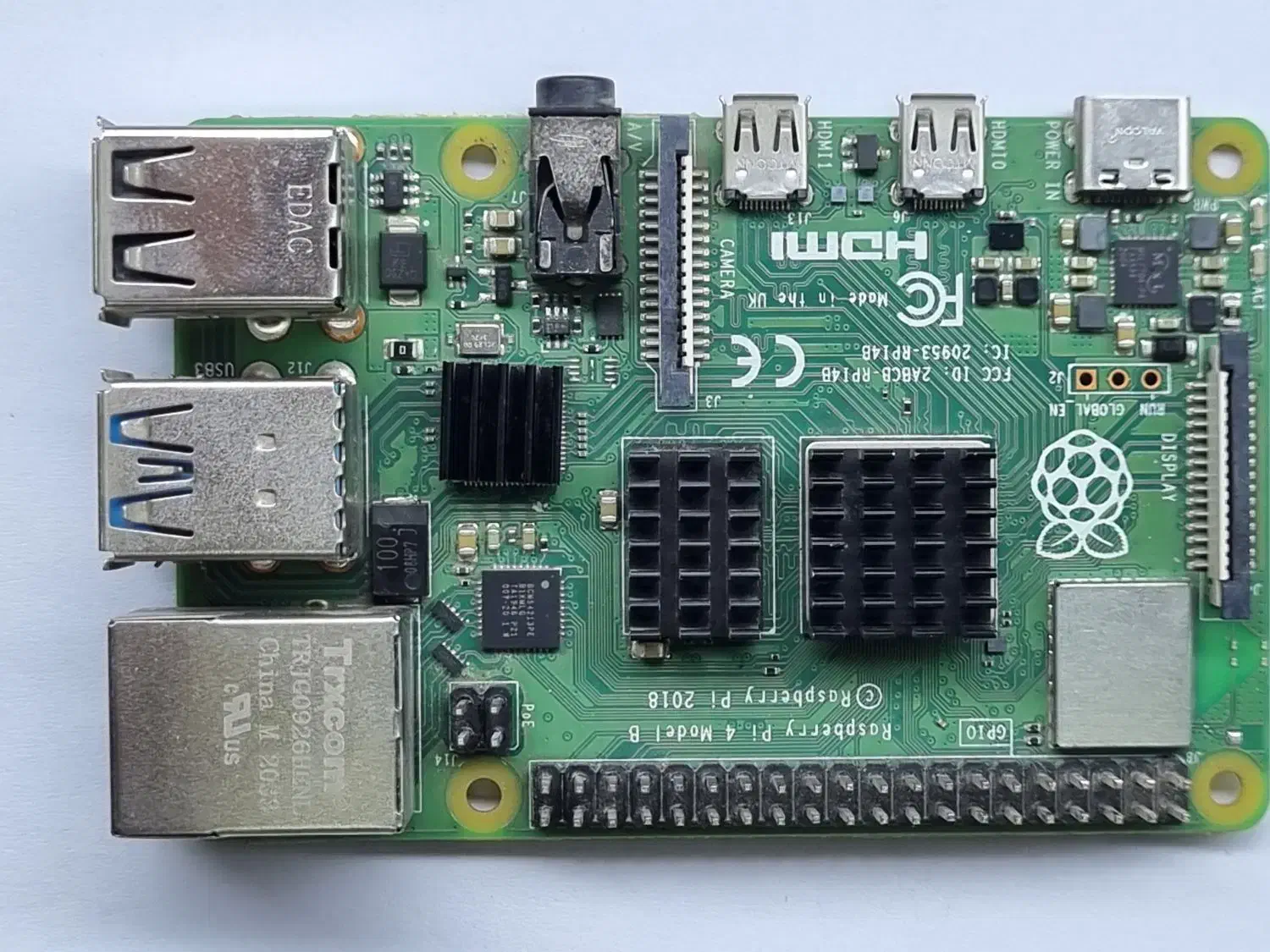 رزبری پای 4B با 8GB رم، ساخت انگلستان همراه کیس فن|قطعات و لوازم جانبی رایانه|تهران, گیشا|دیوار