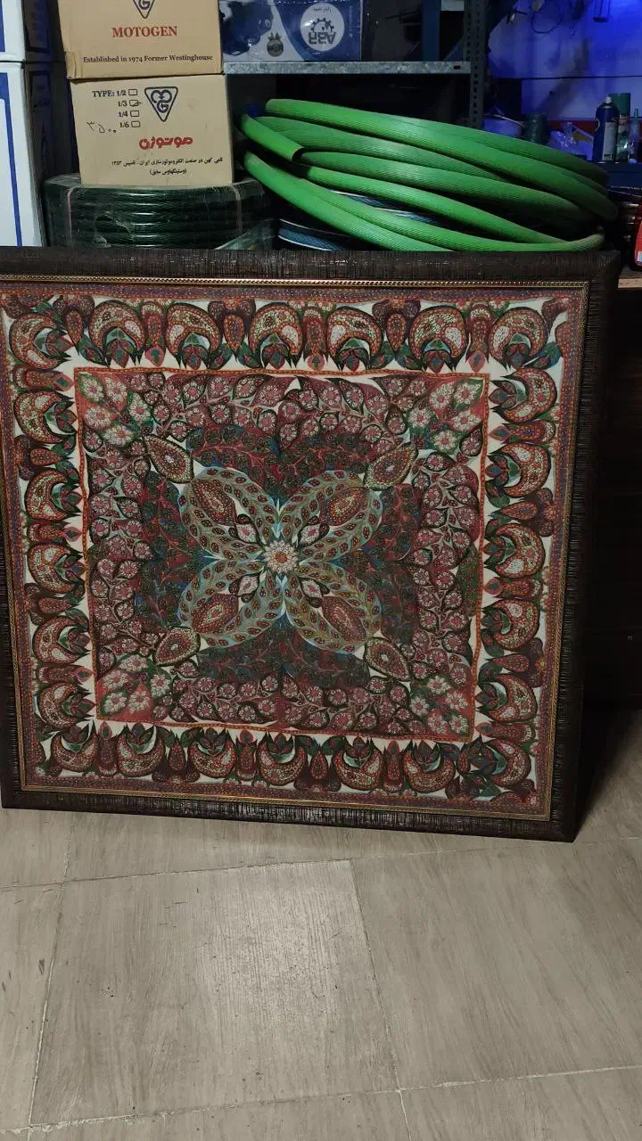 پته دست دوزی|گلیم، جاجیم، گبه|کرمان, |دیوار