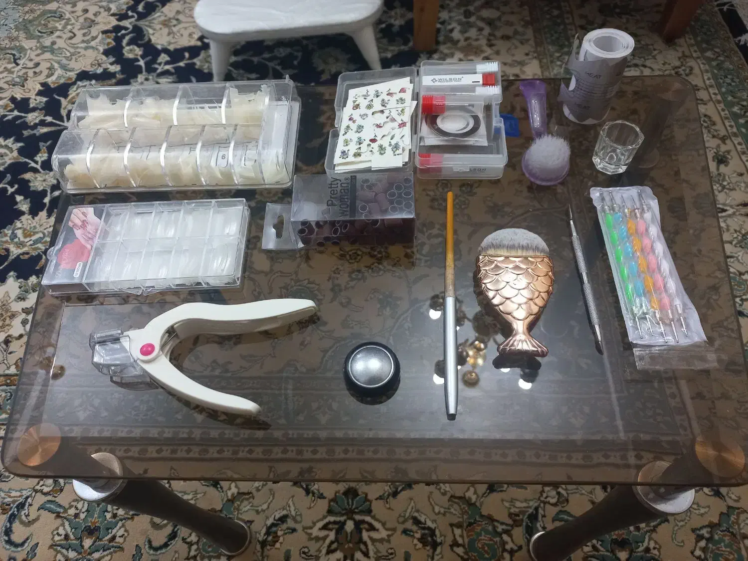 وسایل  و دستگاه کاشت  ناخن|آرایشی، بهداشتی، درمانی|شیراز, میانرود|دیوار