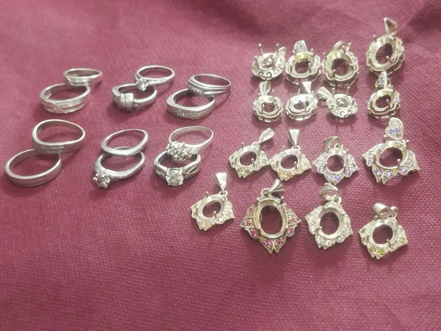 گوشواره نقره|جواهرات|قزوین, |دیوار