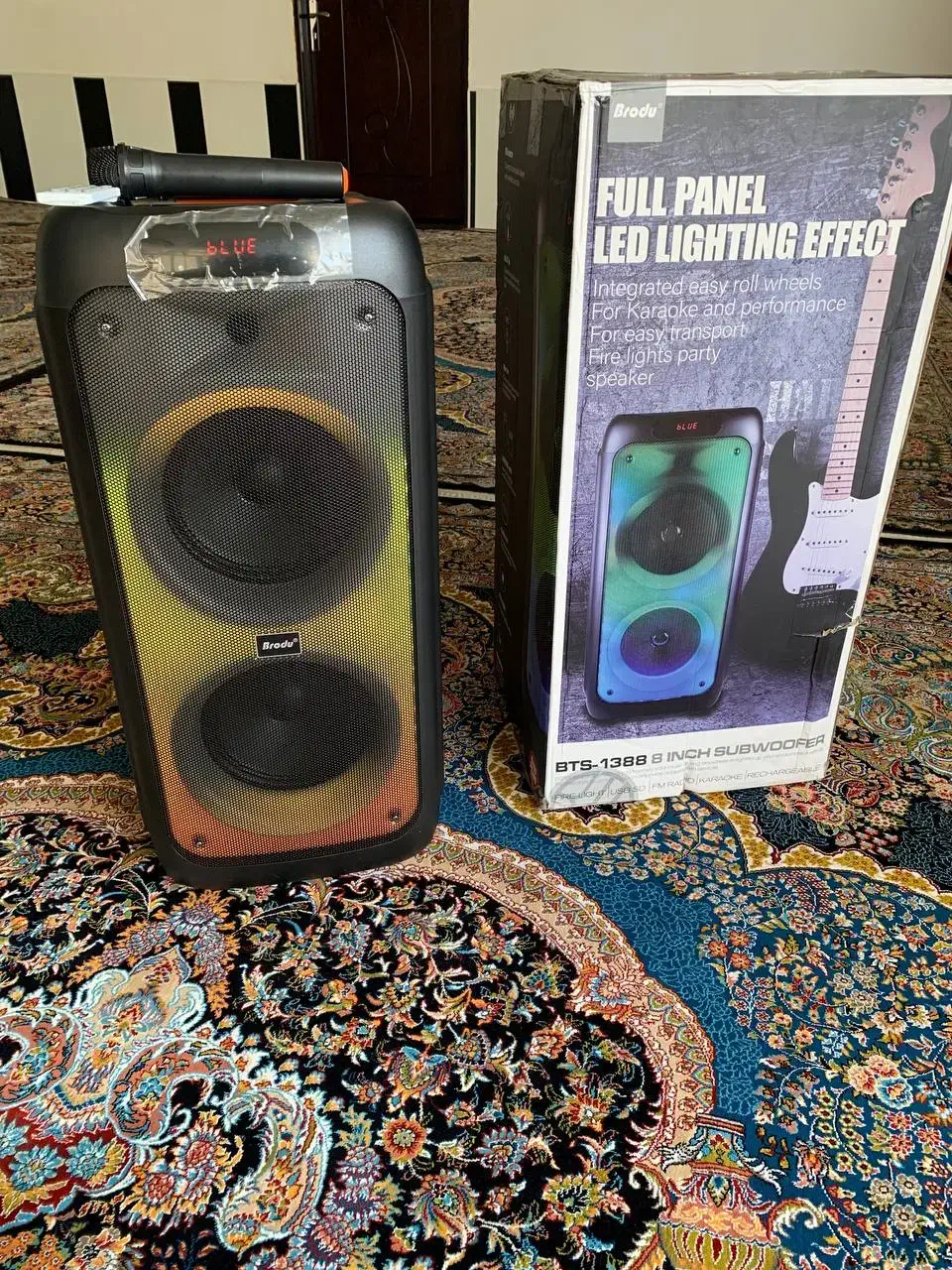 اسپیکر شارژی برودو|سیستم صوتی خانگی|پیرانشهر, |دیوار