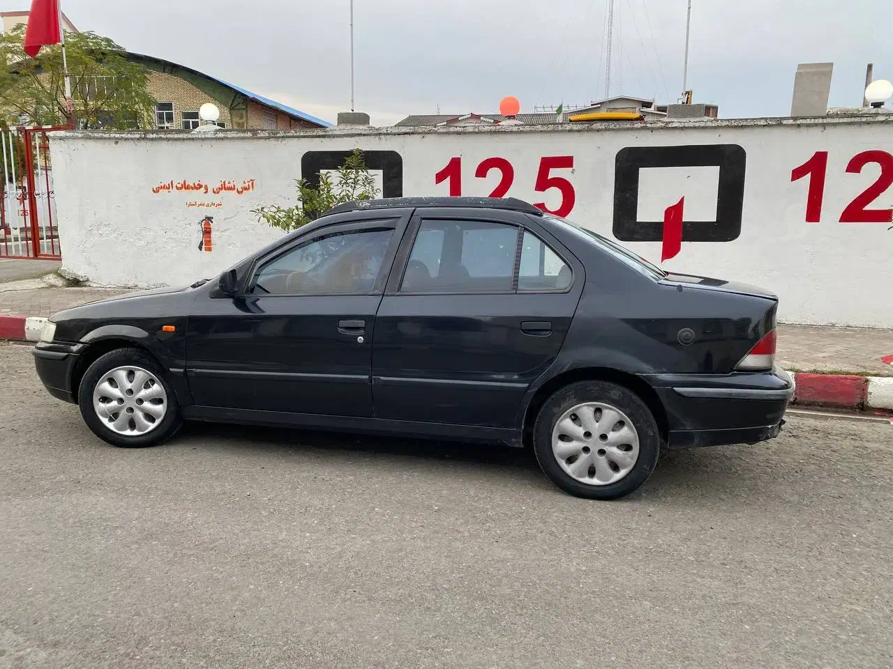 سمند مدل 82مشکی|خودرو سواری و وانت|آستارا, |دیوار