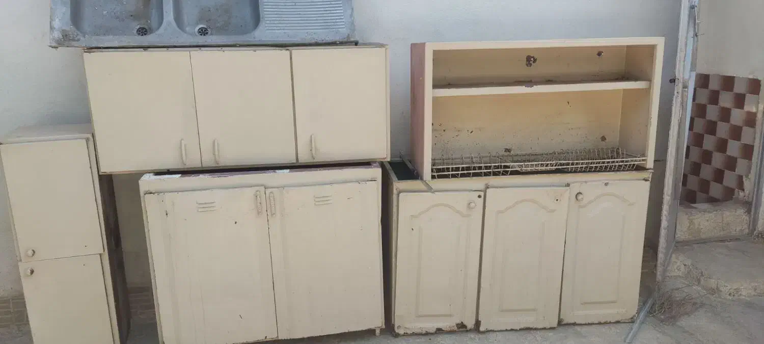 کابینت فلزی ضخیم|آب‌چکان و نظم‌دهنده ظروف|گرگان, |دیوار