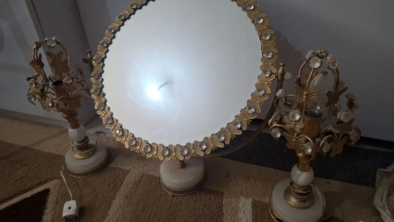 اینه وشمعدان|صنایع دستی و سایر لوازم تزئینی|زاهدان, |دیوار