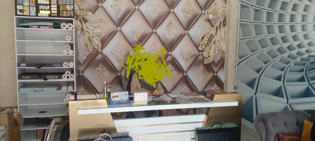 میز مدیریت و کاغذدیواری|دفتر کار|شهرکرد, |دیوار