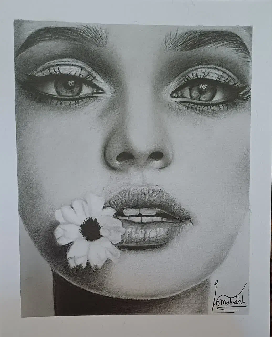 پذیرش سفارش وآموزش سیاه قلم چهره|تابلو، نقاشی، عکس|یزد, |دیوار