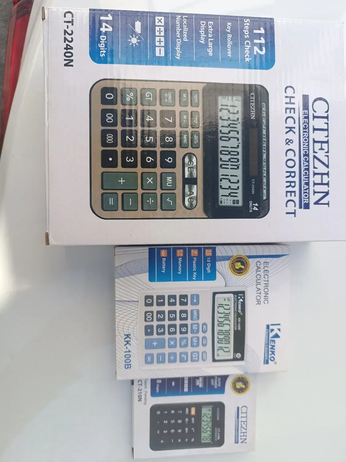 ماشین حساب Ct2240n و kk100b|لوازم التحریر|شیراز, کاراندیش|دیوار