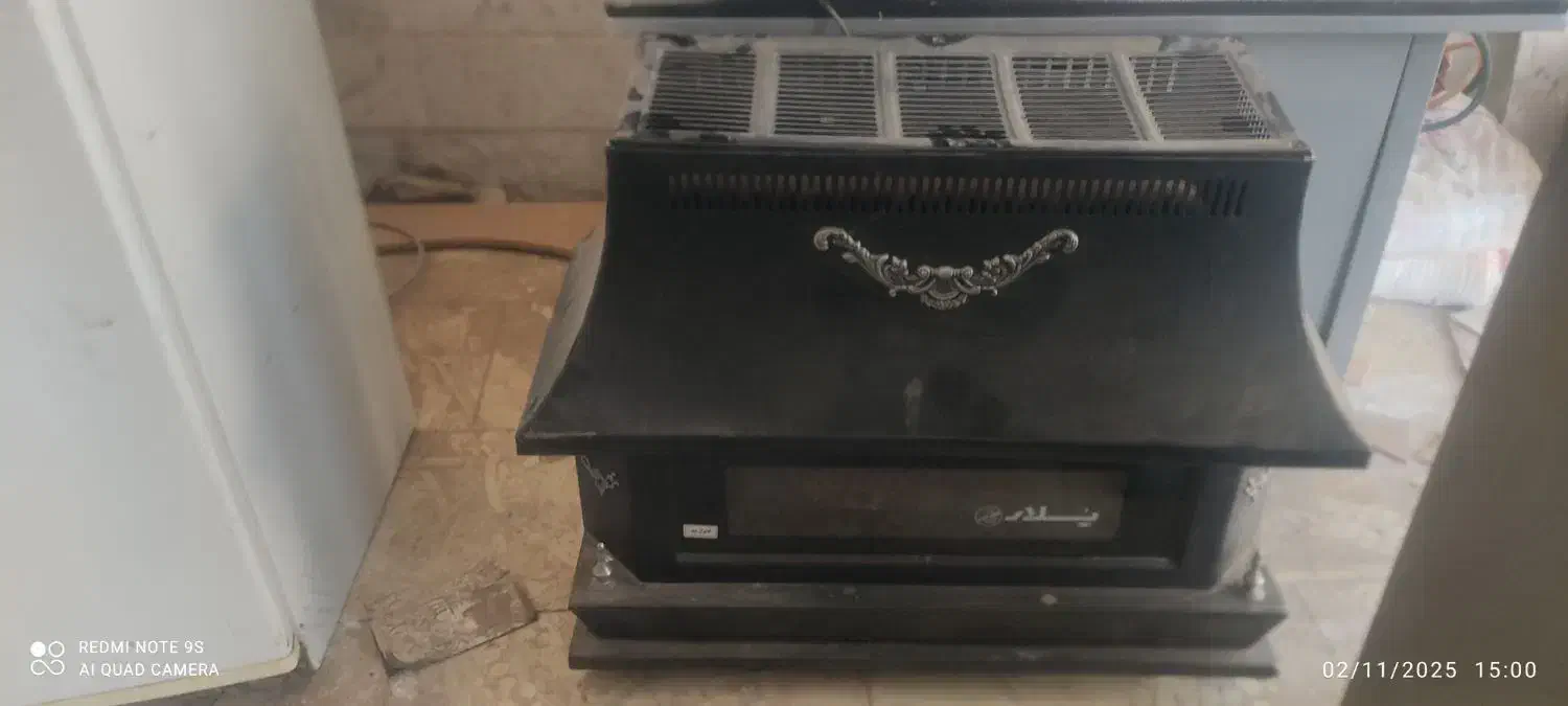 بخاری.گاوصندوق|بخاری، هیتر، شومینه|سبزوار, هویزه|دیوار