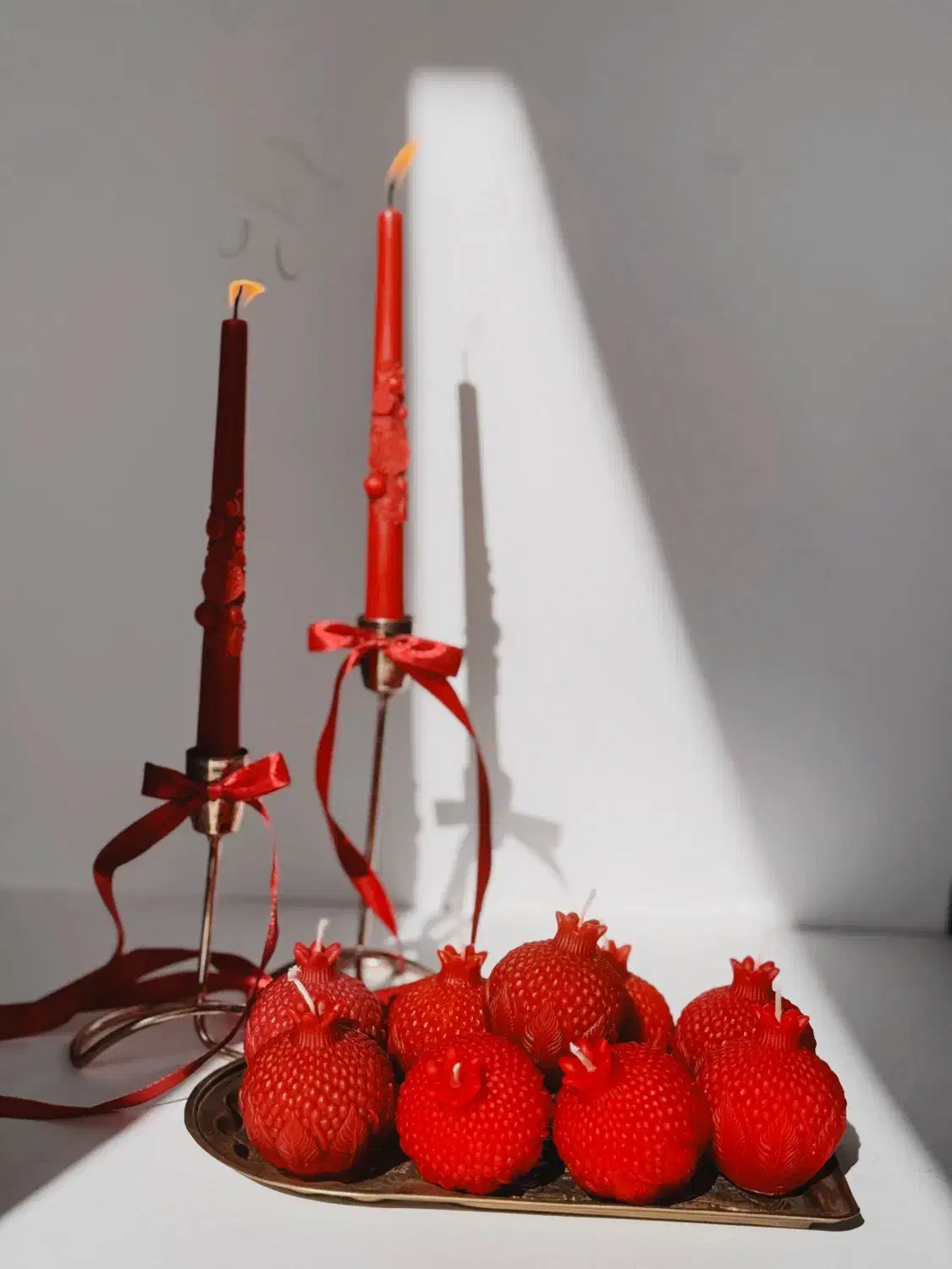 شمع یلدایی|صنایع دستی و سایر لوازم تزئینی|کاشان, پا نخل|دیوار