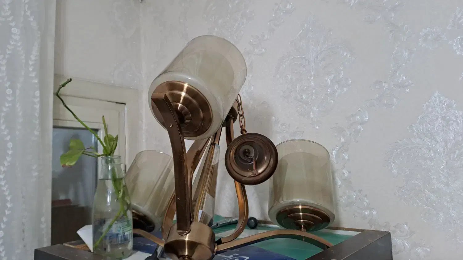 لوستر ۳ شاخه|لوستر و چراغ آویز|تهران, شهرک ولیعصر شمالی|دیوار