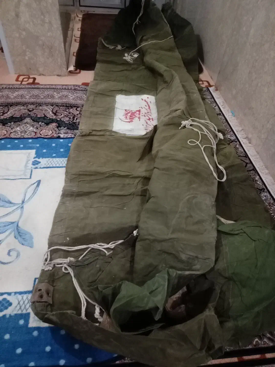 فروش چادر برزنتی قدیمی|کوهنوردی و کمپینگ|کوهرنگ, |دیوار