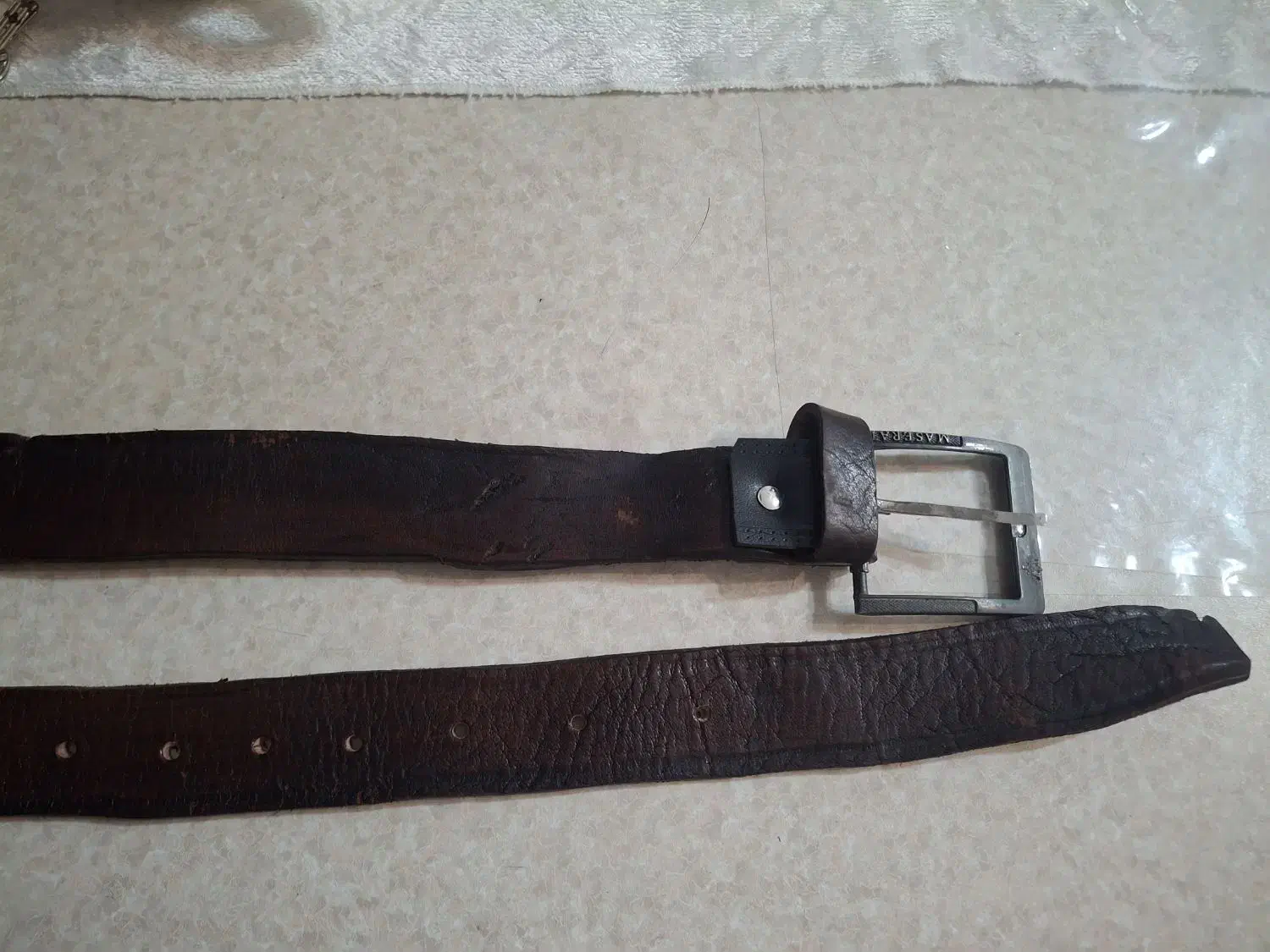 کمربند چرم طرح قدیم|کیف، کفش، کمربند|قم, زنبیل آباد|دیوار