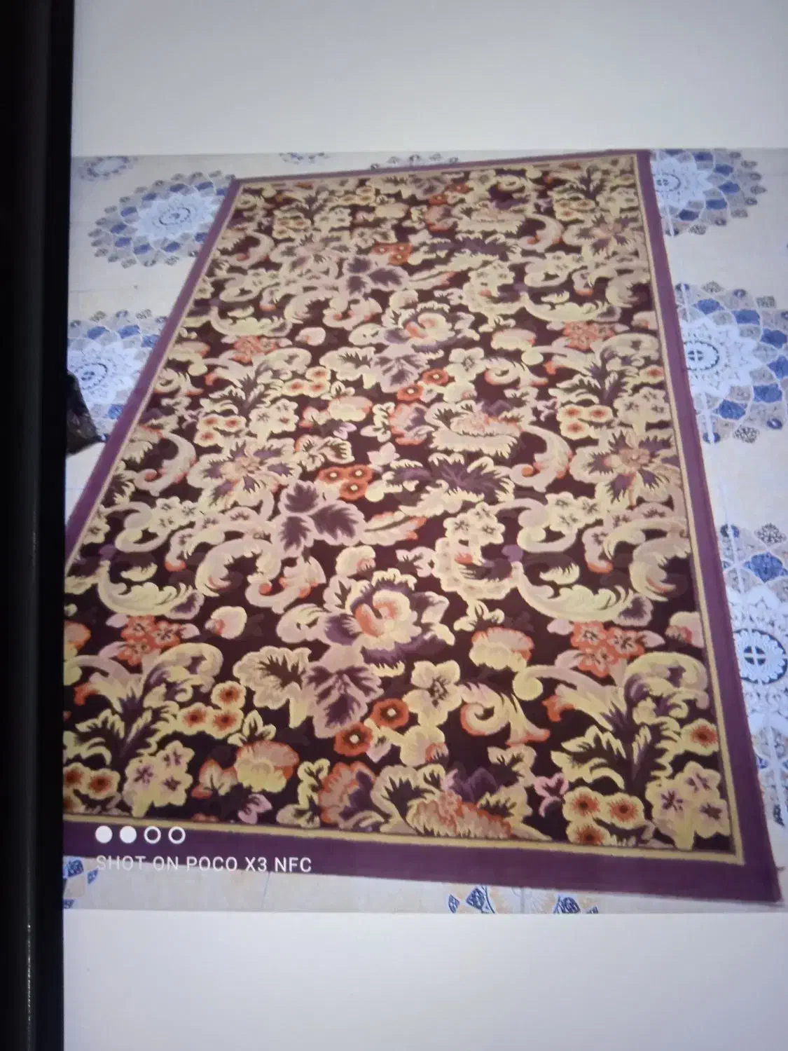 گلیم فرش چهار متری|گلیم، جاجیم، گبه|خرم‌آباد, |دیوار