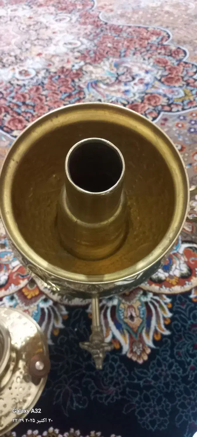 سماور زغالی|کلکسیون اشیاء عتیقه|باسمنج, |دیوار